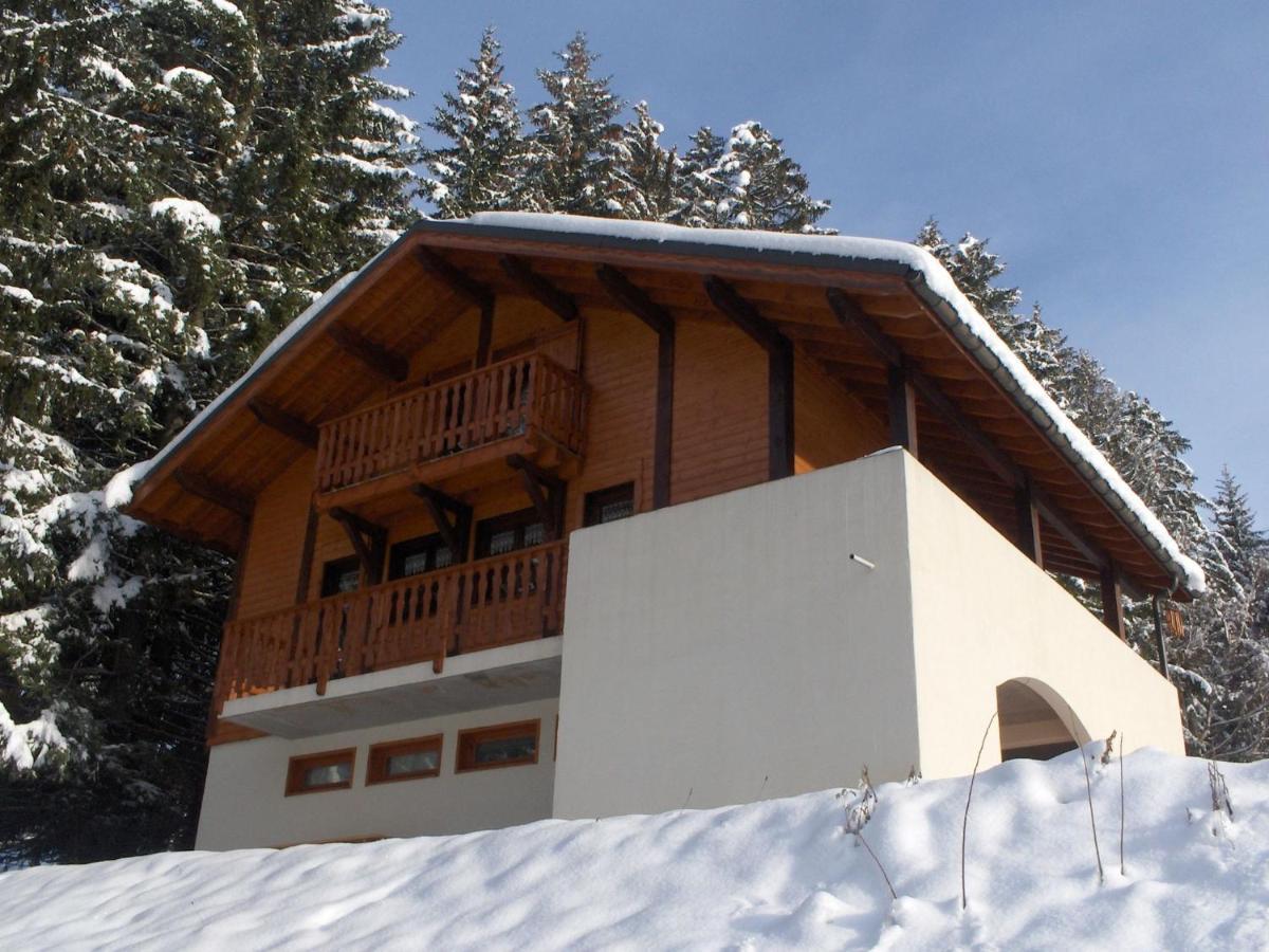 Magnificent Chalet On The Mountain Slopes Les Gets Zewnętrze zdjęcie